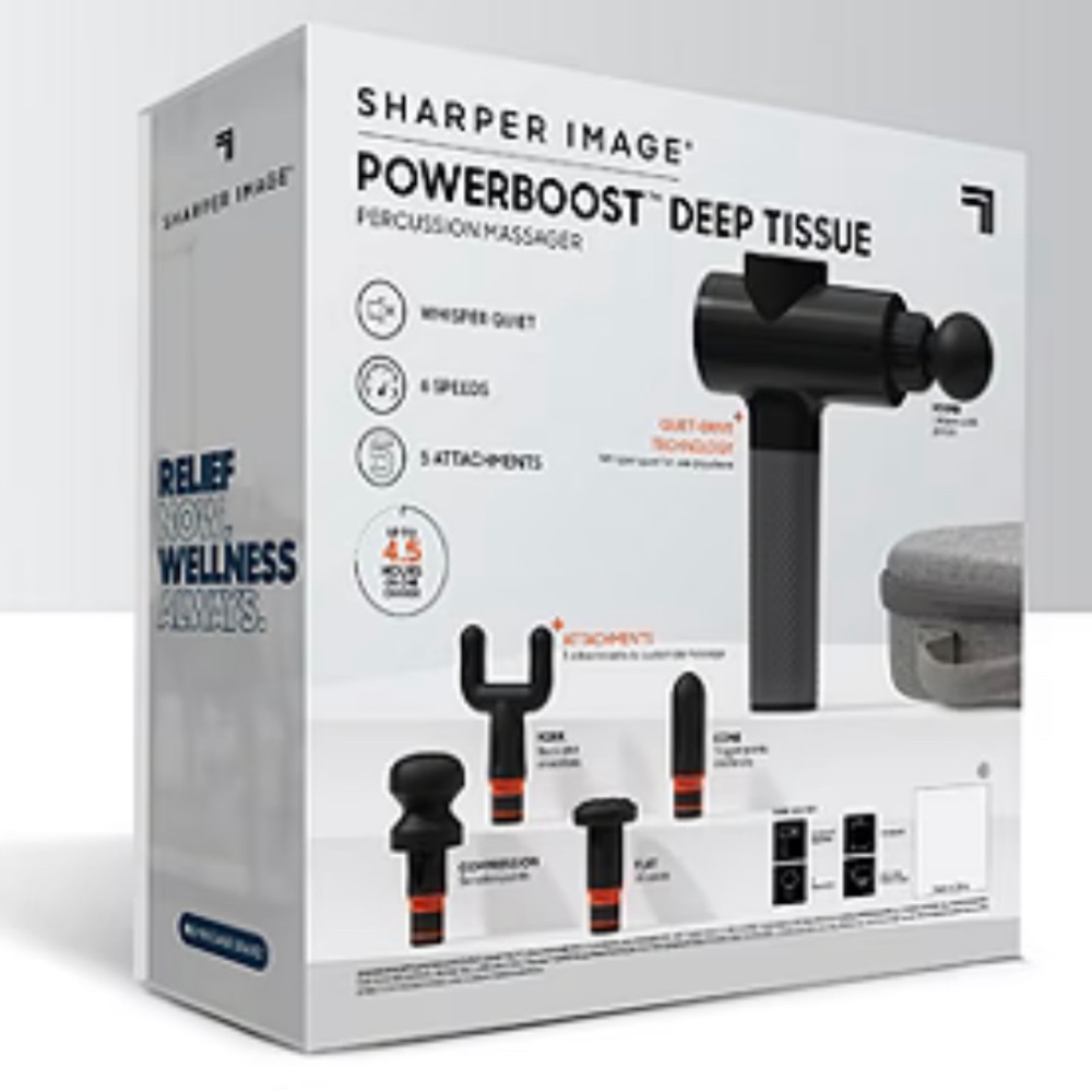 Sharper Image Power Percussion Deep Tissue Massager